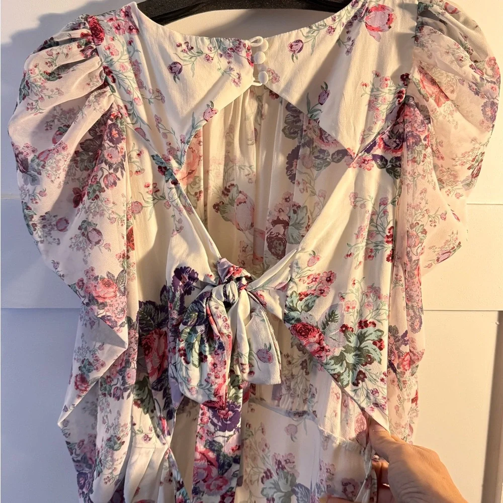 For love and lemons Ross Long Sleeve midi Dress - Picture 3 of 6